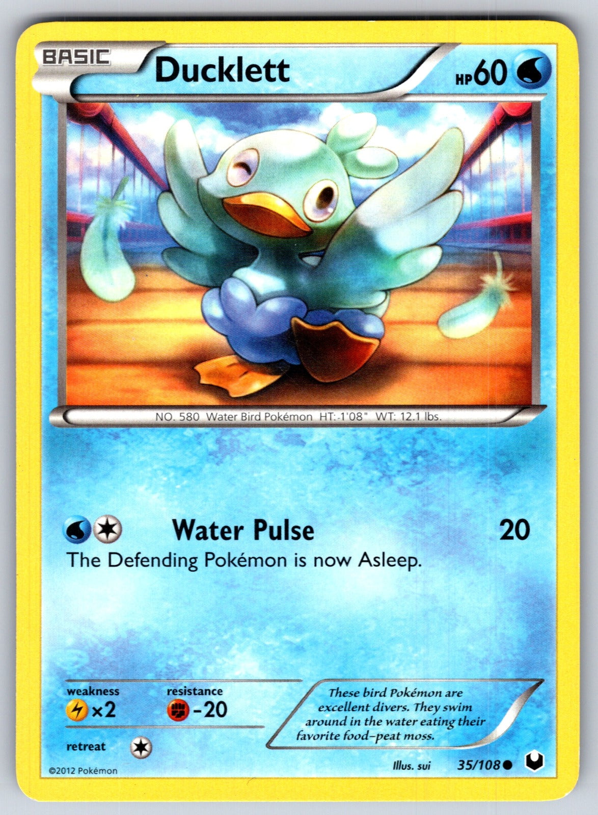 Ducklett Common Dark Explorers 35/108 LP 2012