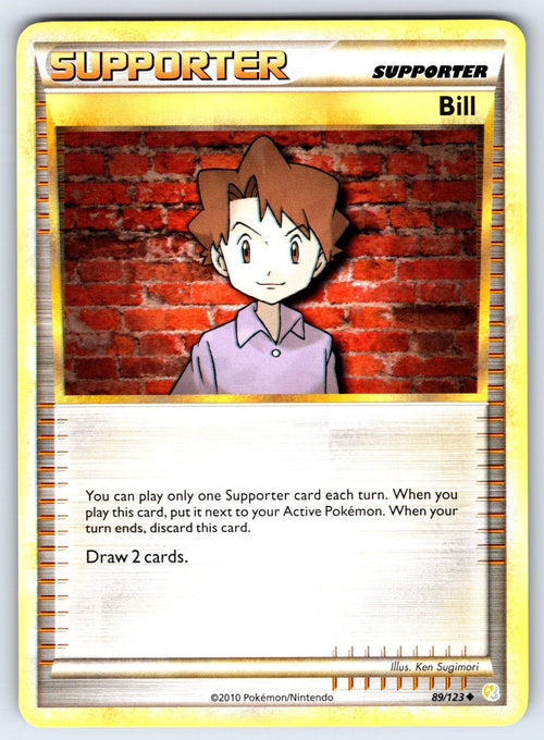 Bill Uncommon HeartGold SoulSilver 89/123 LP 2010