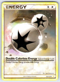 Double Colorless Energy Uncommon HeartGold SoulSilver 103/123 NM 2010