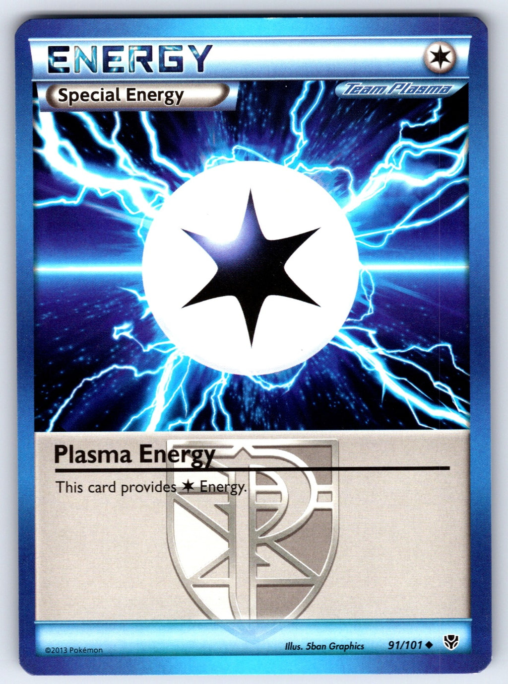 Plasma Energy (Team Plasma) Uncommon Plasma Blast 91/101 LP 2013