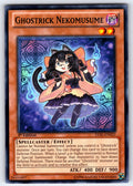 Ghostrick Nekomusume 1st Edition Common 2014 Mega-Tins Mega Pack MP14-EN204 LP 2