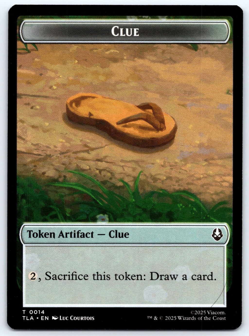 Ally (0005) // Soldier (0002) Double-Sided Token T Avatar: The Last Airbender 5  (Back)
