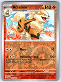 Arcanine Reverse Holo Uncommon SV10: Destined Rivals 028/182 NM 2025