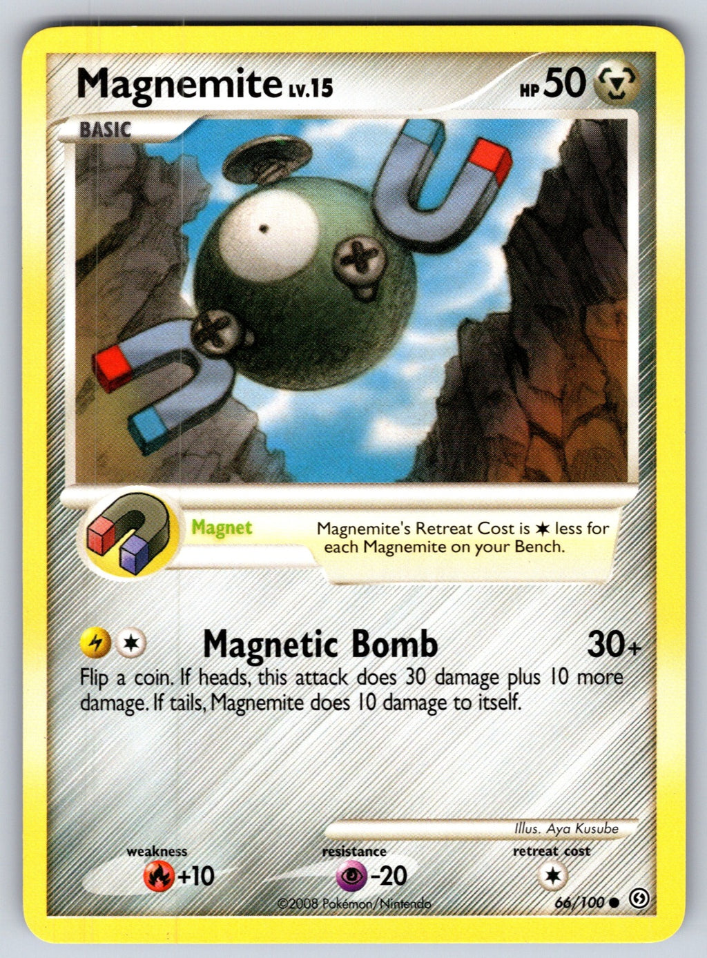 Magnemite (66) Common Stormfront 66/100 LP 2008
