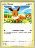 Eevee Common SWSH08: Fusion Strike 205/264 NM 2021