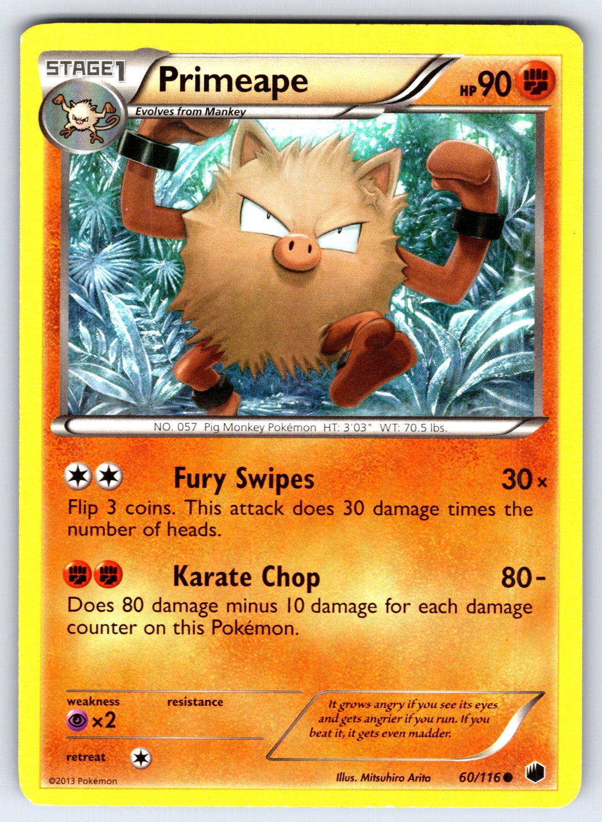 Primeape Common Plasma Freeze 60/116 LP 2013