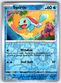 Squirtle Reverse Holo Common SV: Scarlet & Violet 151 007/165 NM 2023