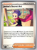 Janine's Secret Art Uncommon SV: Prismatic Evolutions 112/131 NM 2025