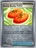 Buddy-Buddy Poffin Reverse Holo Uncommon SV: Prismatic Evolutions 101/131 NM 202