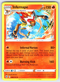 Infernape Holo Rare SWSH09: Brilliant Stars 026/172 NM 2022