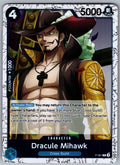 Dracule Mihawk - (Pirate Foil) Foil PR Premium Booster -The Best- Vol. 2 P-081 N