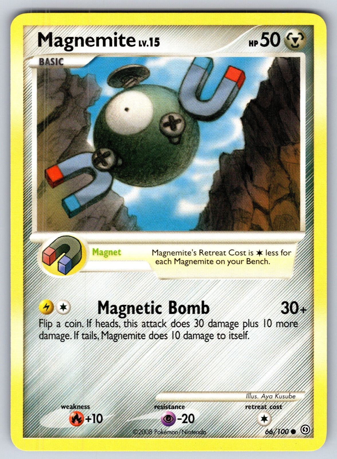 Magnemite (66) Common Stormfront 66/100 LP 2008
