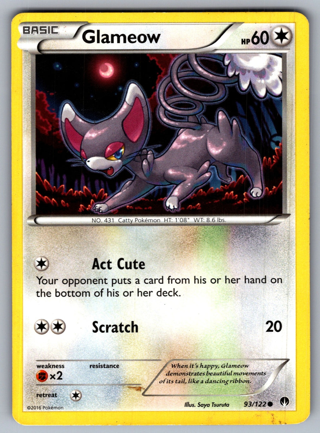 Glameow Common XY - BREAKpoint 93/122 LP 2016
