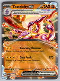Toxtricity ex Holo Double Rare SV04: Paradox Rift 100/182 NM 2023