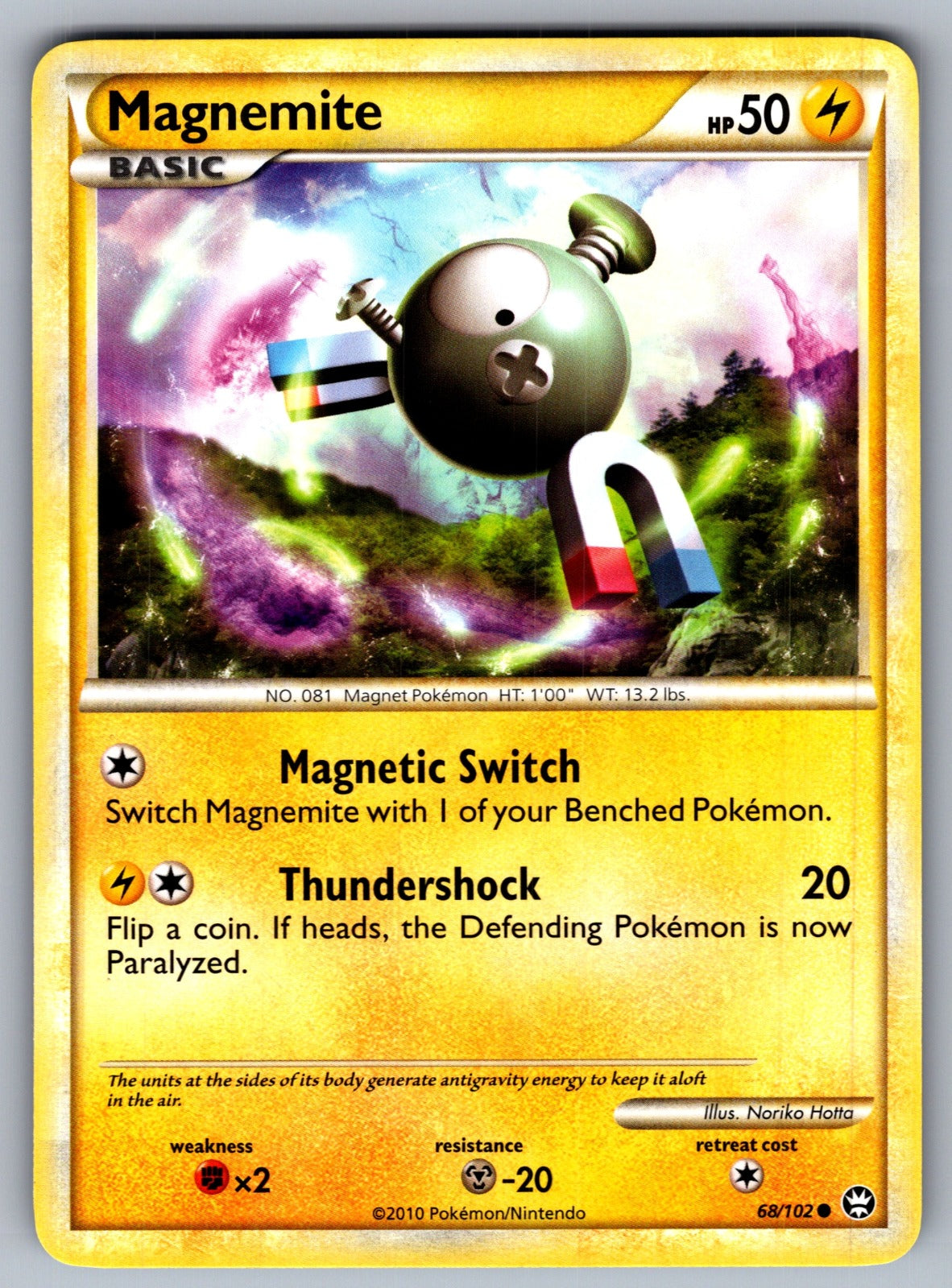 Magnemite Common Triumphant 68/102 LP 2010