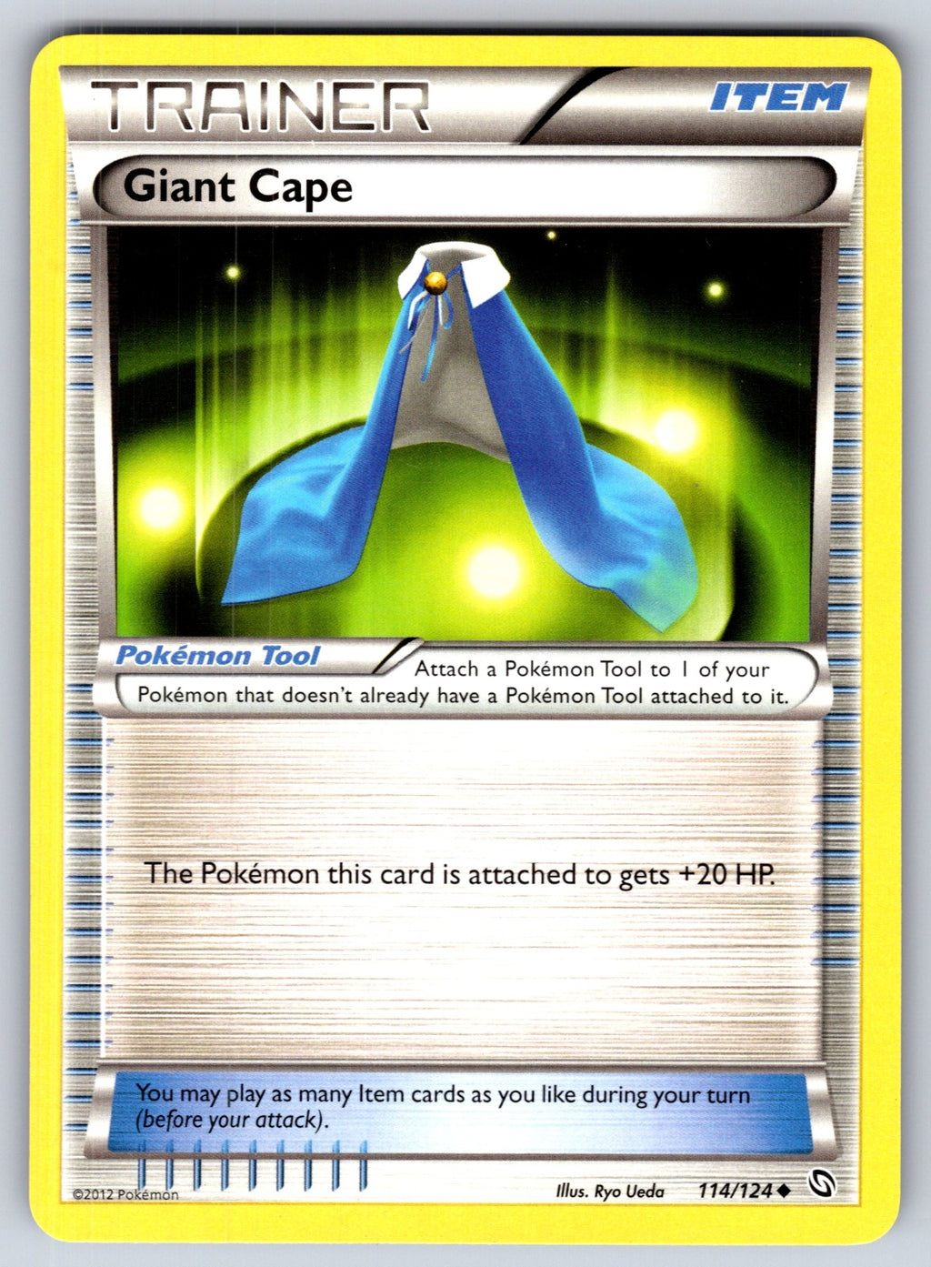 Giant Cape Uncommon Dragons Exalted 114/124 LP 2012