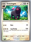 Oinkologne Uncommon SV01: Scarlet & Violet Base Set 157/198 NM 2023