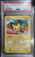 2009 POKEMON PLATINUM ARCEUS #25 PICHU ARCEUS PSA 9