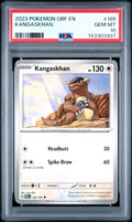 2023 POKEMON OBF EN-OBSIDIAN FLAMES #165 KANGASKHAN 10