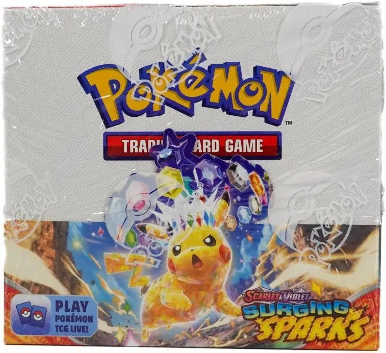 Pokémon Surging Sparks Booster Box 36 Packs Sealed