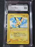 CGC 10 GEM MINT Pichu 2002 Expedition 58/165 Non-Holo Rare Pokemon Card Psa