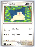 Snorlax Common SV08: Surging Sparks 144/191 NM 2024