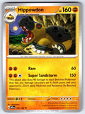 Hippowdon Uncommon SV10: Destined Rivals 106/182 NM 2025
