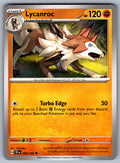 Lycanroc Uncommon SV05: Temporal Forces 090/162 NM 2024