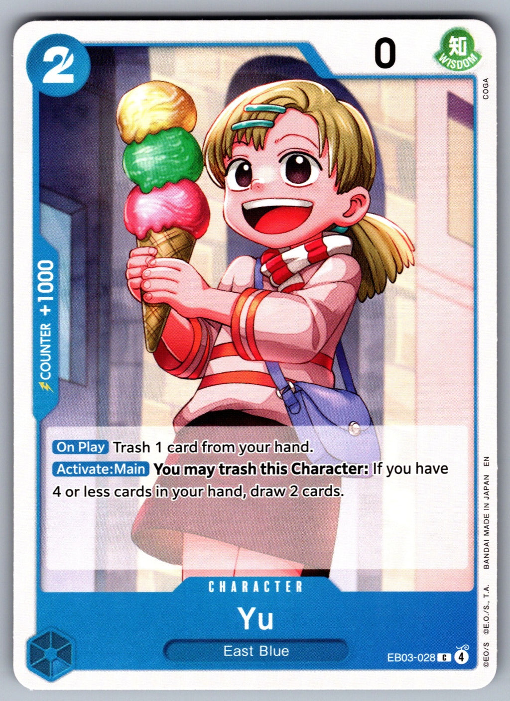 Yu C Extra Booster: One Piece Heroines Edition EB03-028 NM 2026