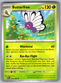 Butterfree Uncommon SV: Scarlet & Violet 151 012/165 NM 2023