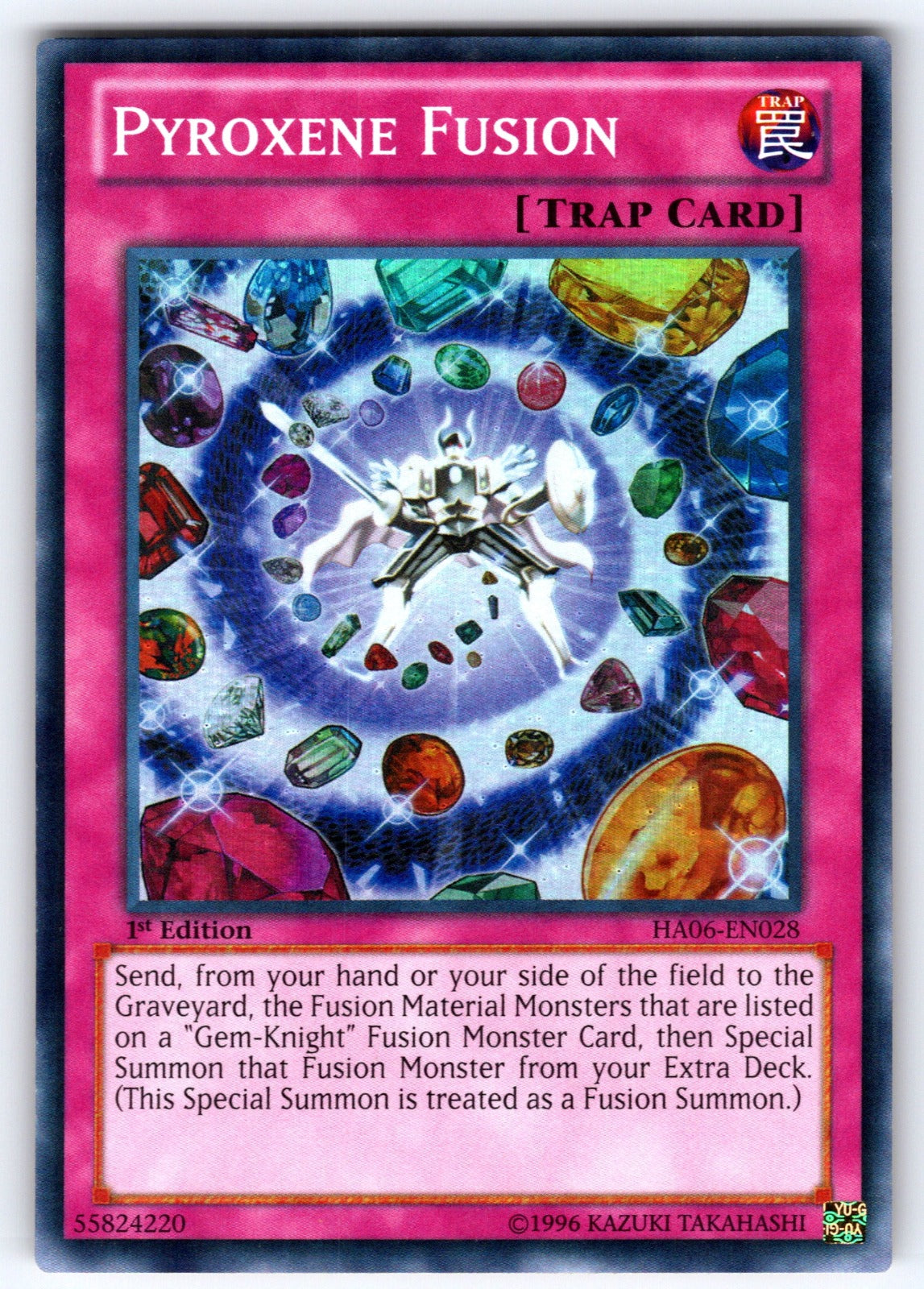 Pyroxene Fusion Unlimited Super Rare Hidden Arsenal 6: Omega Xyz HA06-EN028 NM 2