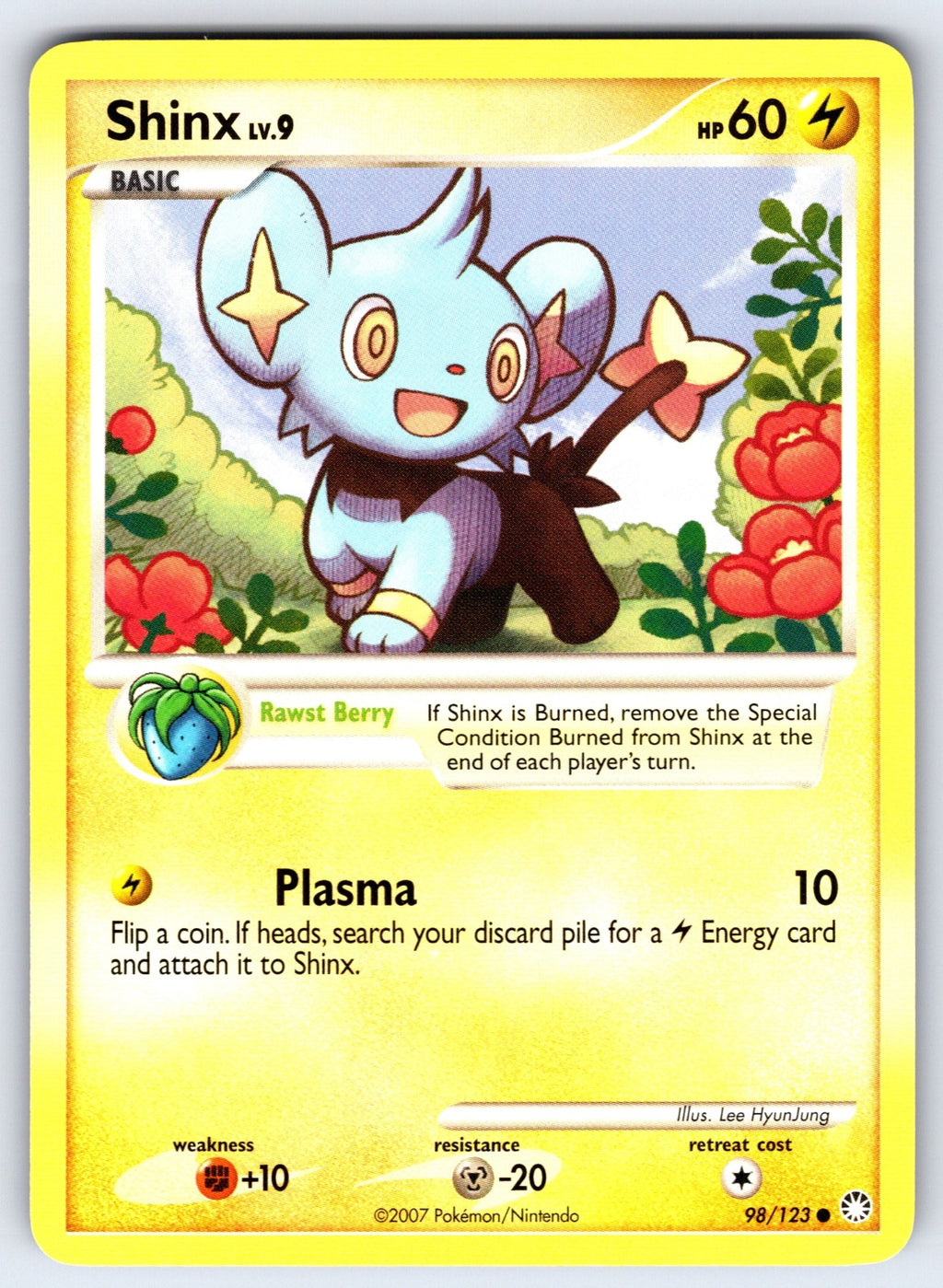 Shinx Common Mysterious Treasures 98/123 LP 2007