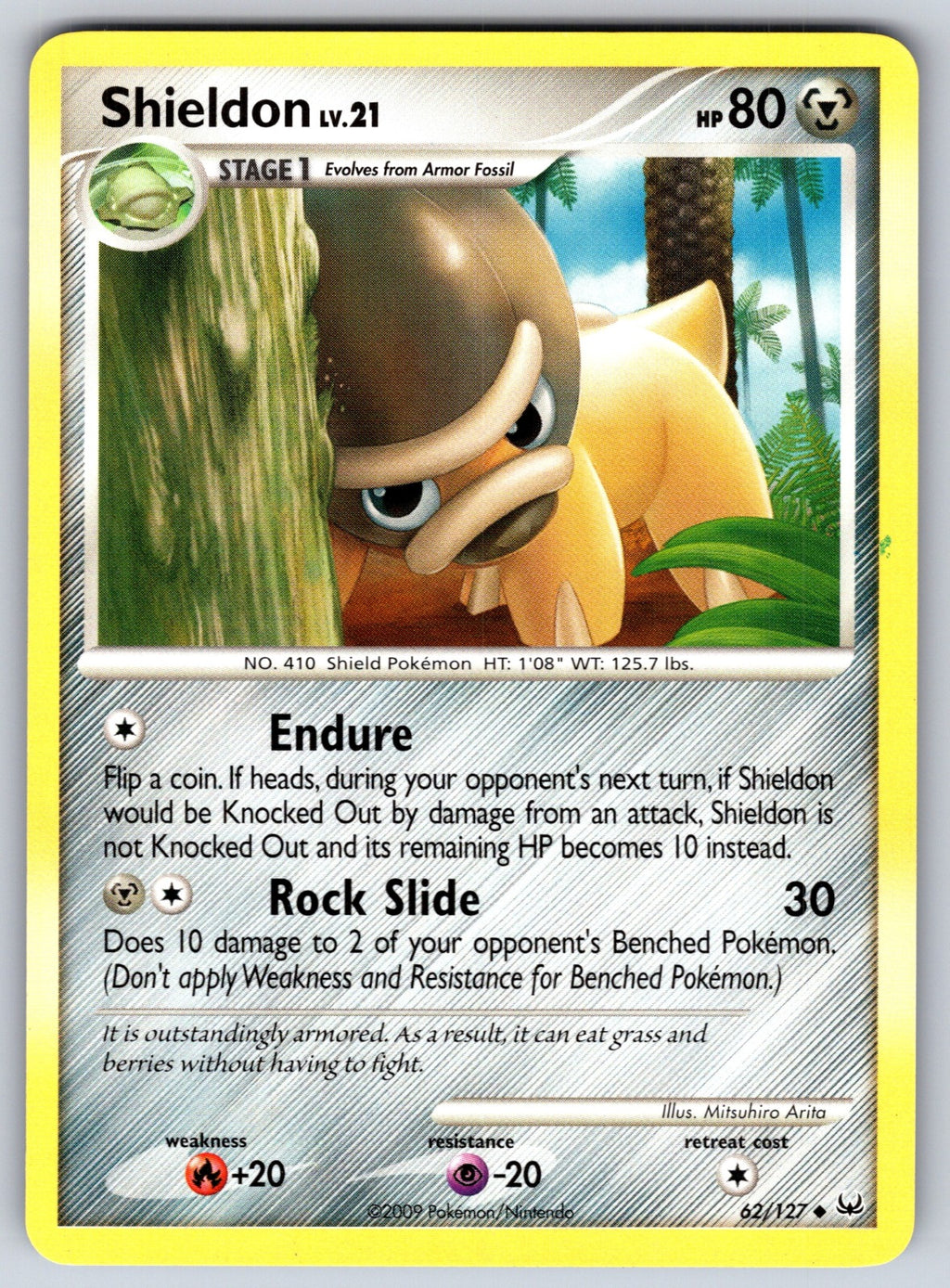 Shieldon Uncommon Platinum 62/127 LP 2009
