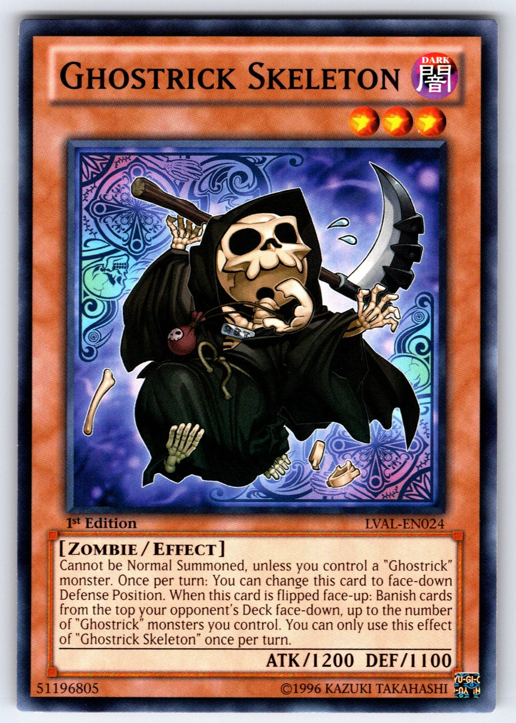 Ghostrick Skeleton 1st Edition Common 2014 Mega-Tins Mega Pack MP14-EN205 NM 201