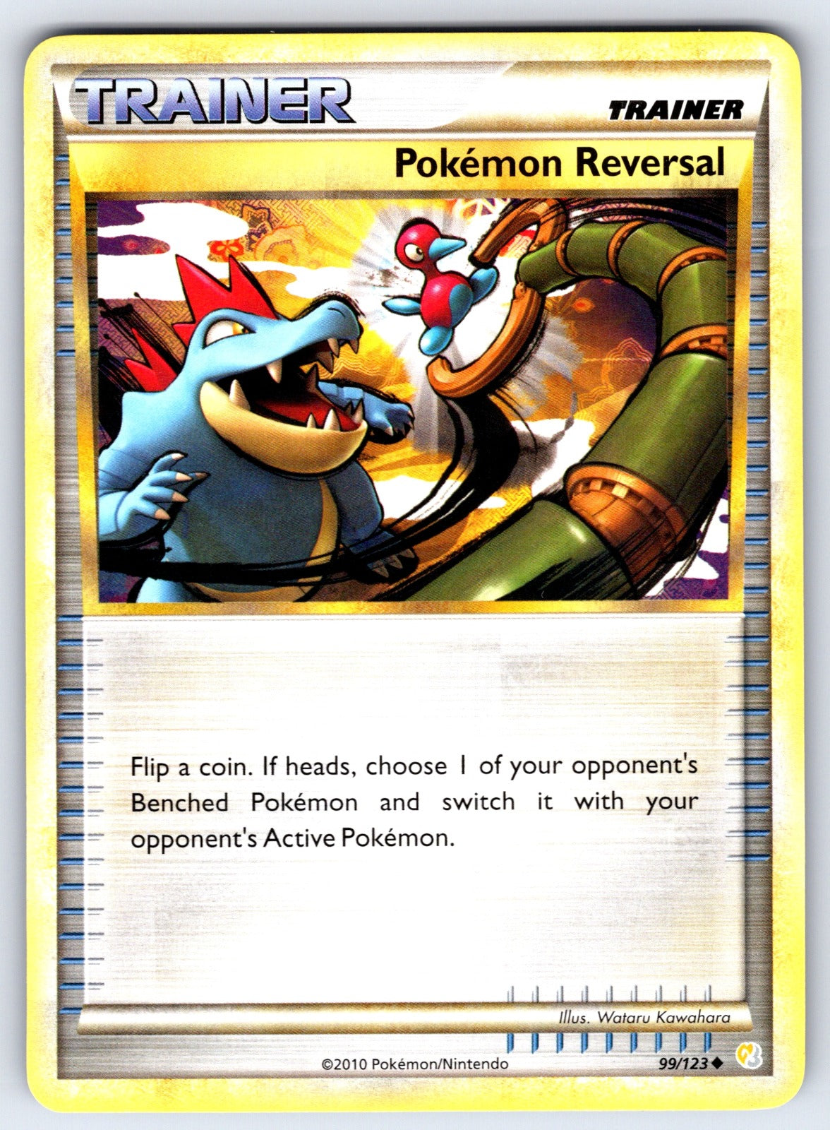 Pokemon Reversal Uncommon HeartGold SoulSilver 99/123 LP 2010