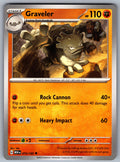 Graveler Uncommon SV: Scarlet & Violet 151 075/165 NM 2023