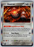 Heatran Holo Rare SV06: Twilight Masquerade 123/167 NM 2024