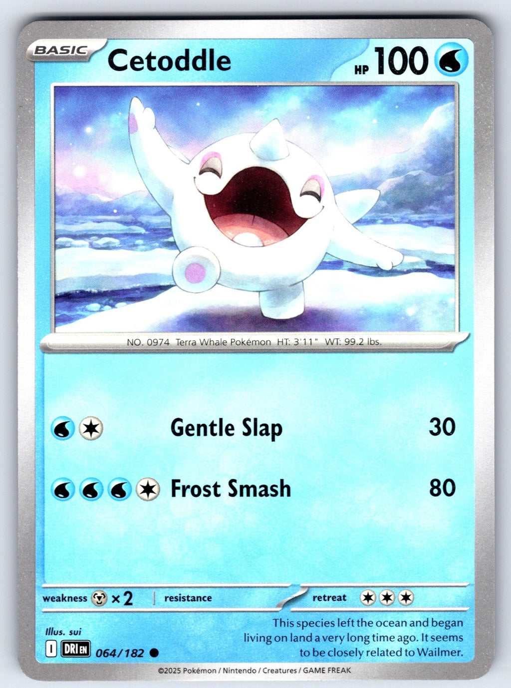Cetoddle Common SV10: Destined Rivals 064/182 NM 2025