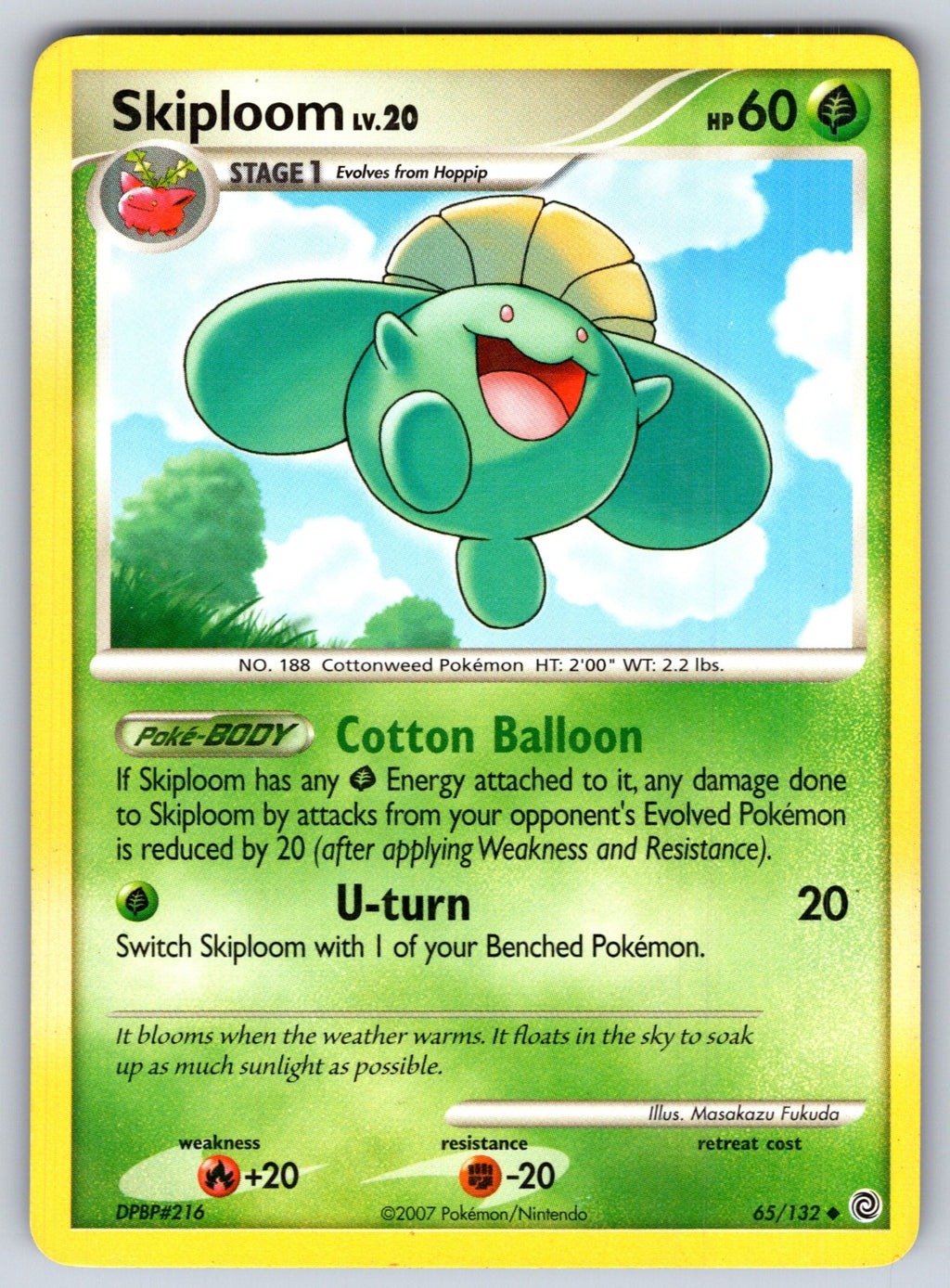 Skiploom Uncommon Secret Wonders 65/132 LP 2007