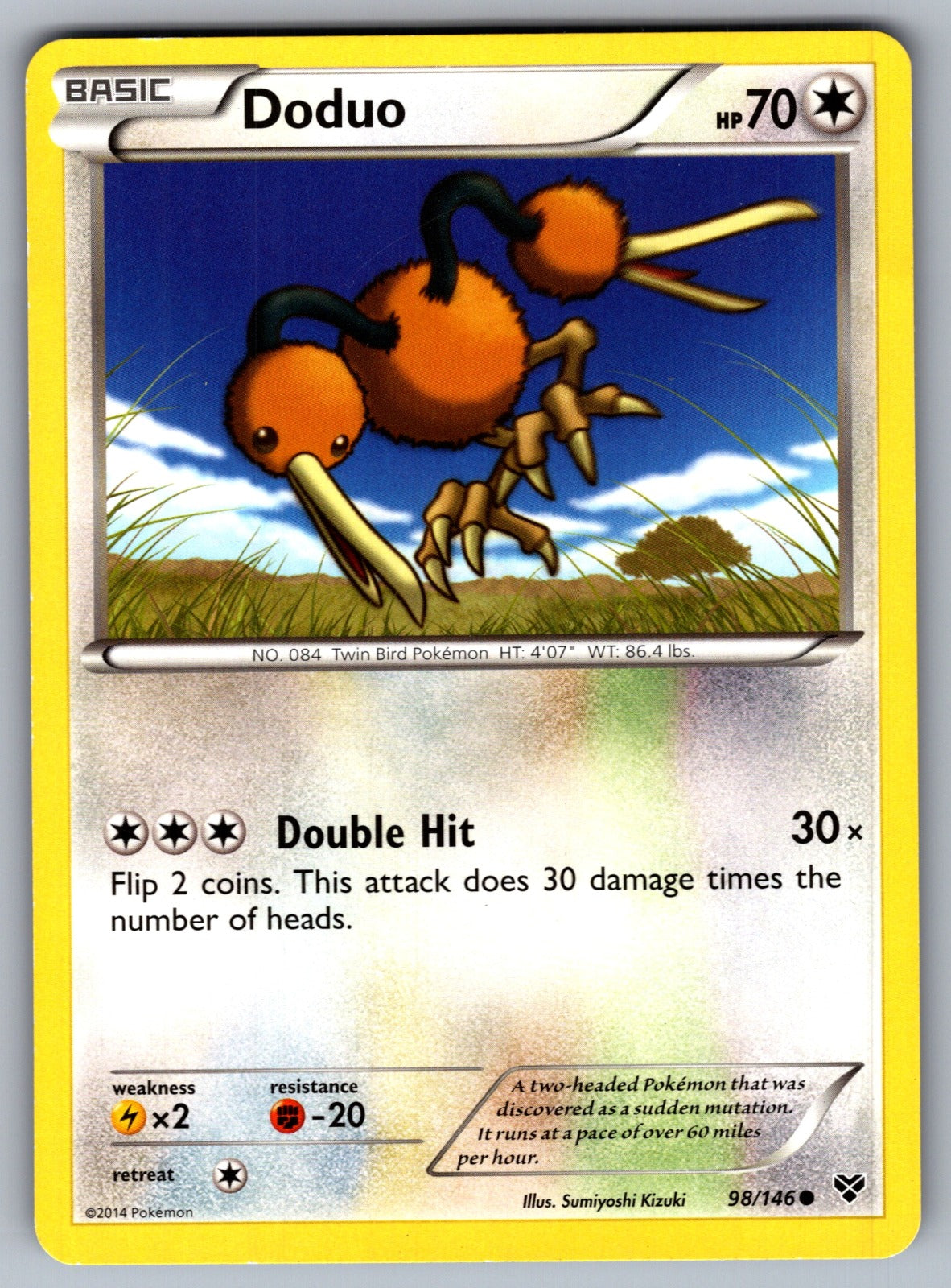 Doduo Common XY Base Set 98/146 LP 2014