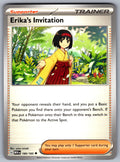 Erika's Invitation Uncommon SV: Scarlet & Violet 151 160/165 NM 2023