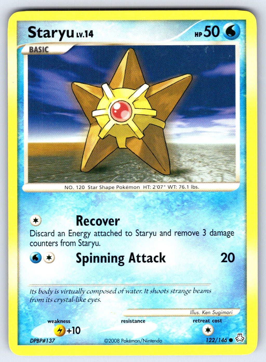Staryu Common Legends Awakened 122/146 LP 2008