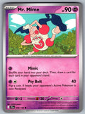 Mr. Mime Common SV09: Journey Together 058/159 NM 2025