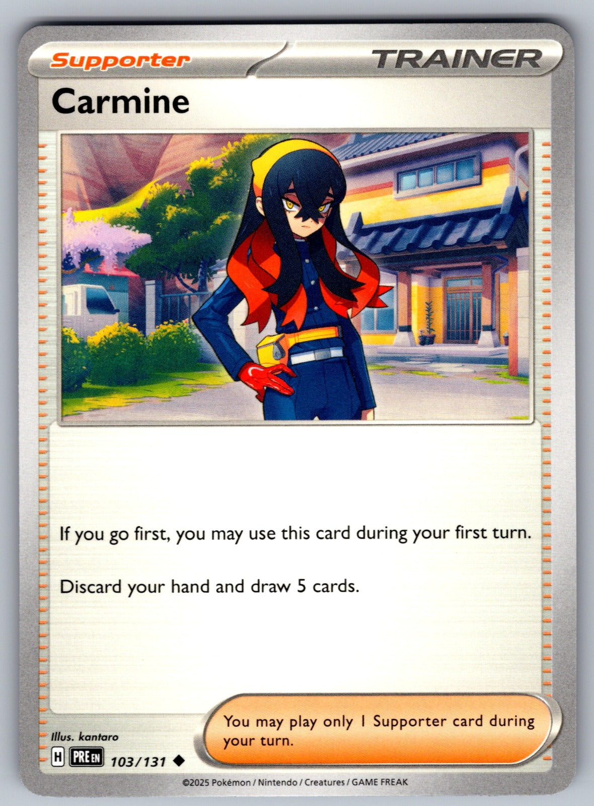 Carmine Uncommon SV: Prismatic Evolutions 103/131 NM 2025