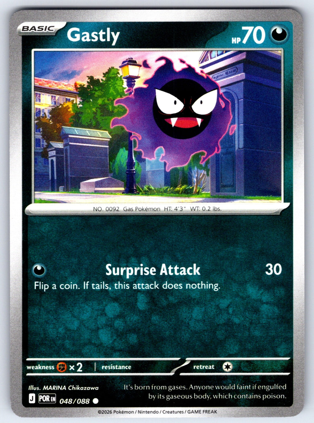 Gastly Common ME03: Perfect Order 048/088 NM 2026