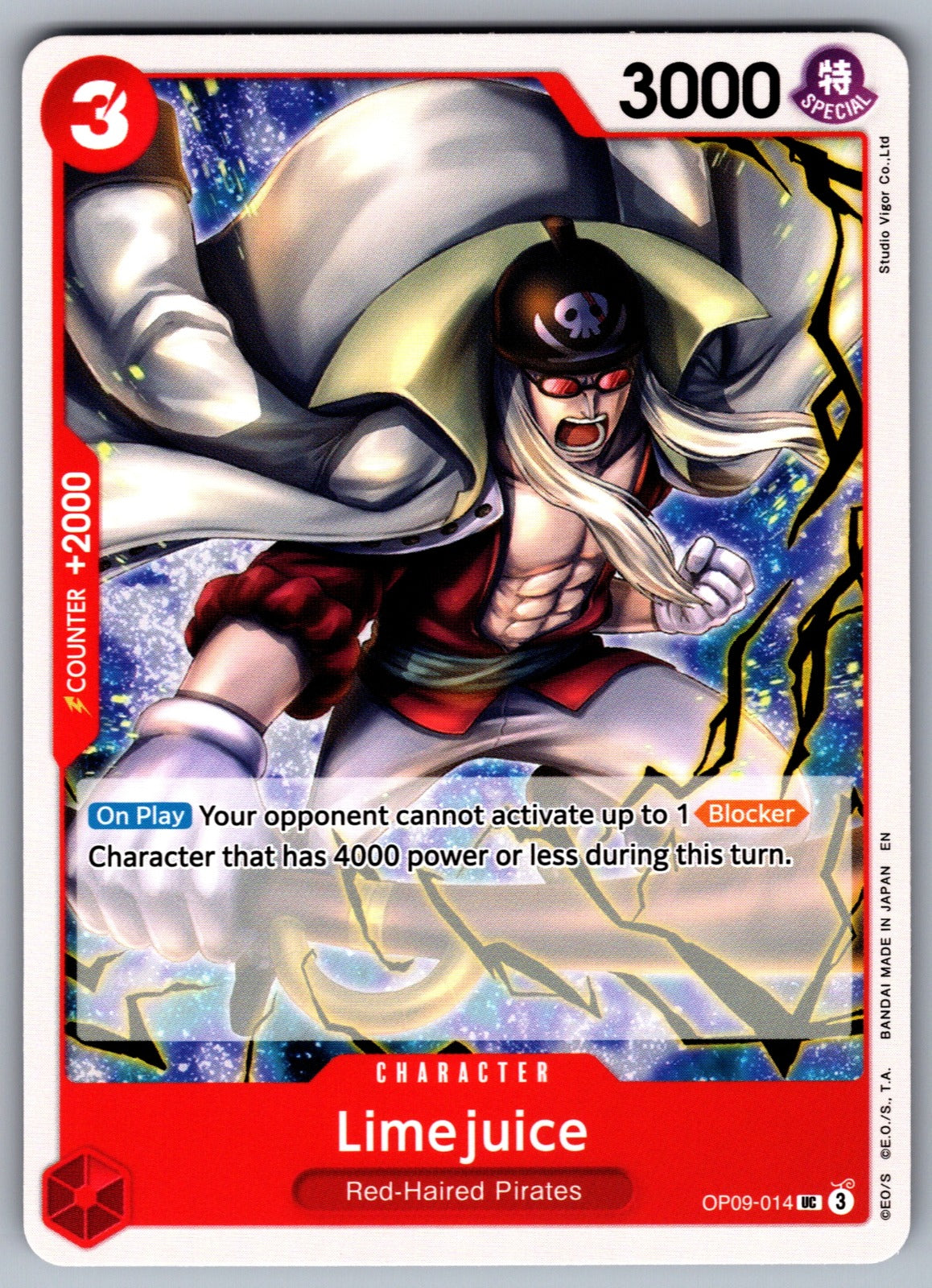 Limejuice UC Emperors in the New World OP09-014 NM 2024