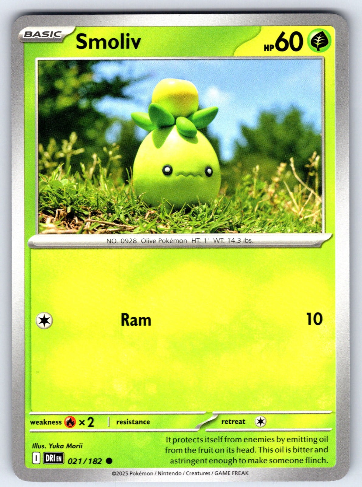 Smoliv Common SV10: Destined Rivals 021/182 NM 2025