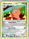 Wormadam Trash Cloak Uncommon Arceus 51/99 LP 2009
