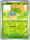Oddish Reverse Holo Common SV: Scarlet & Violet 151 043/165 NM 2023