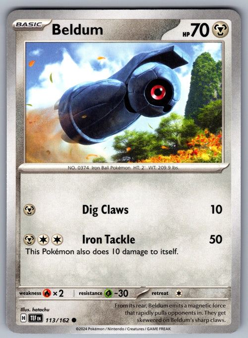 Beldum Common SV05: Temporal Forces 113/162 NM 2024